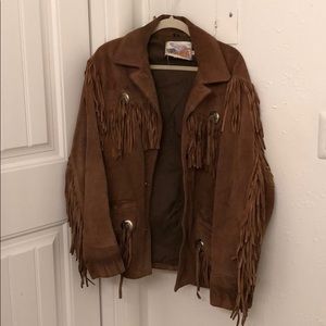 Vintage (Made In USA) Tassel Jacket